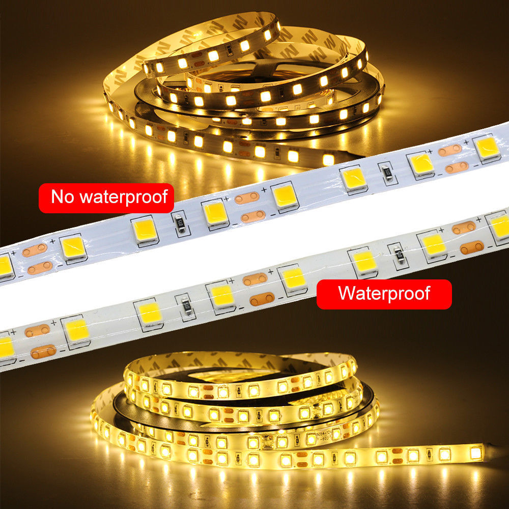 DC12V 5050 5054 LED Strip SMD RGB Warm White Blue LED Strip Light Waterproof Led Tape flexible Strip Light 60Leds/m 120Leds/m