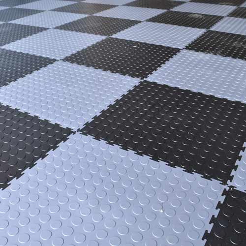 Heavy Duty Interlocking Removable Anti slip PVC Garage Floor Tiles