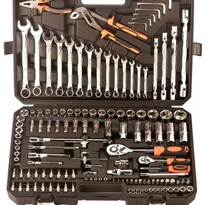 Utility auto repair tool set kits socket wrench hexagonal screwdriver pliers kit multifunctional hardware tool box set