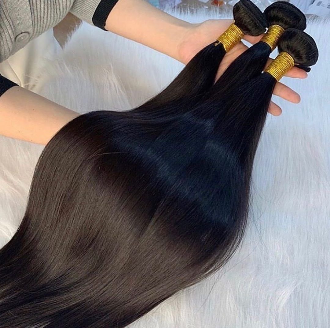 Cheap Bulk Extension Vendor Meche Humain Bresilienne Cuticle Aligned Raw Virgin Brazilian Packet Human Hair Bundles With Closure