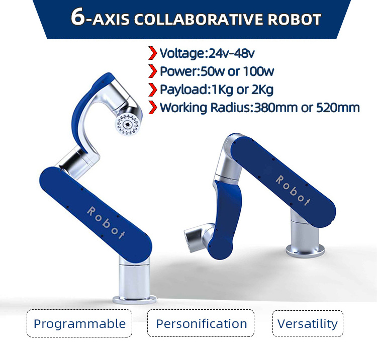 Faradyi 3kg 5kg Controller Accurate Positioning Micro Single Axis Pick And Place Autonomous Telescopic Robotic Arm