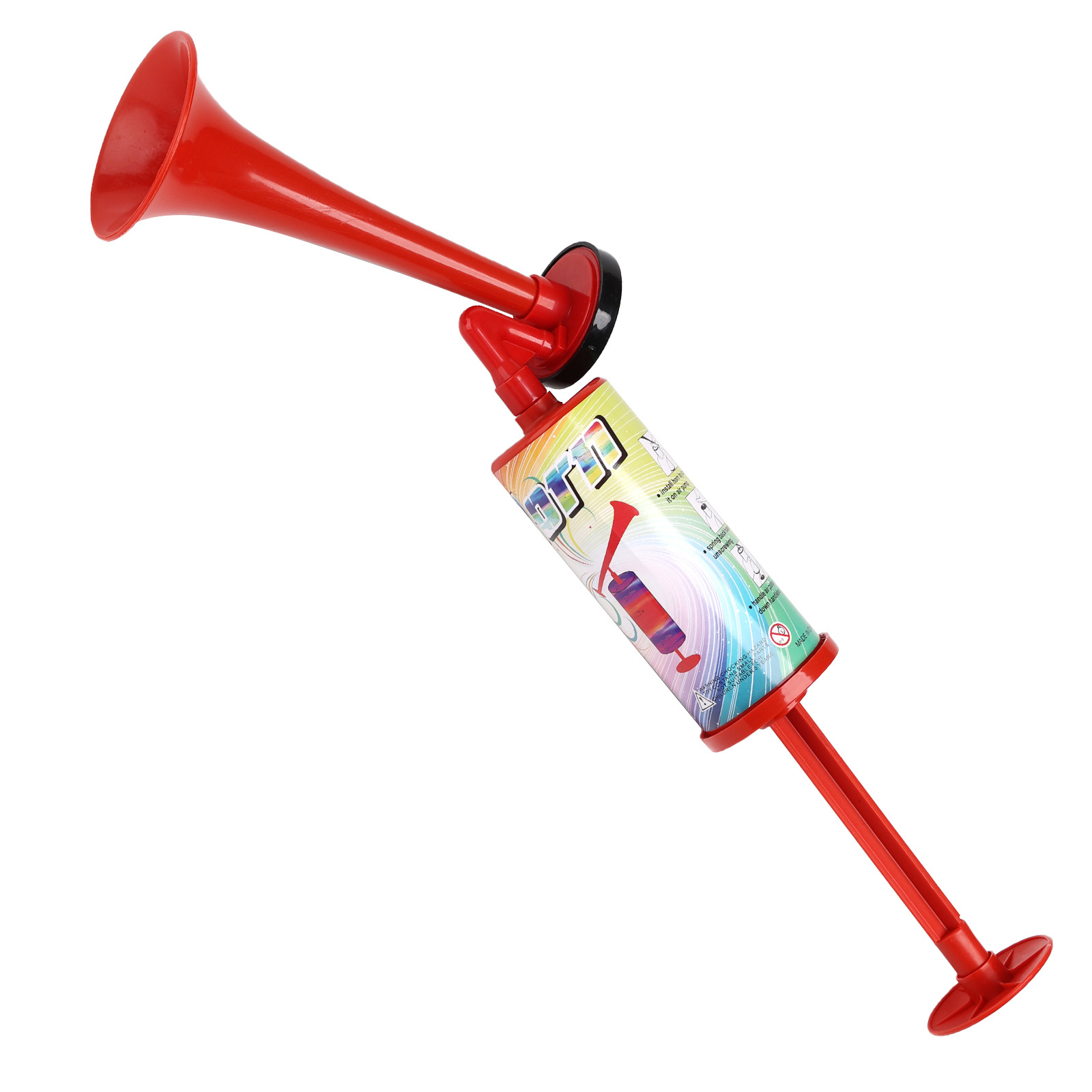 Boating Air Horn, Loud Noise Maker for Camp Safety Boat Sports Events Football Game Party Cheering, Handheld Pump Air Horn Loud