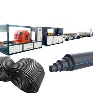 Pe Drinking Water Hdpe Double Wall Corrugated Pipe Making Machine Production Line