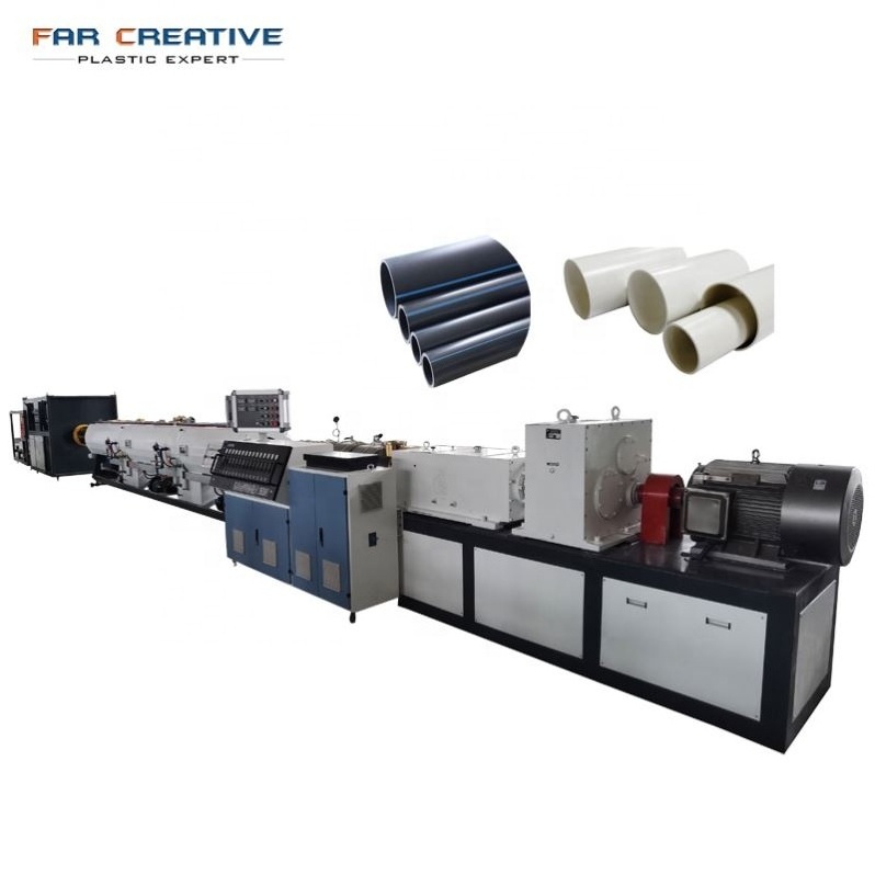 110-315 mm PP PE PVC Pipe Making Machine Price Plastic Pipe Extrusion Machine Line PVC Tube Making Machine