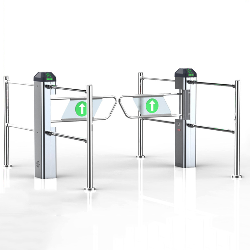 Automatic Optical Turnstile For Entrance Access control system gate Exit Supermarket Swing Gate Turnstile