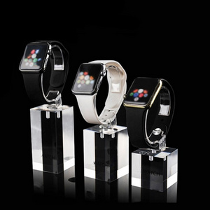 Factory Custom Cheap Price Acrylic C Ring Wrist Watch Display Stand for Retail Shop Showcase