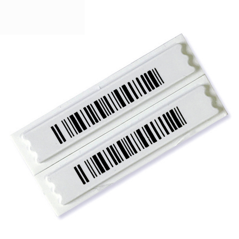 Custom Logo 58KHz AM EAS Anti-theft Soft Label Supermarket DR Barcode Security Label for Retail  Stores