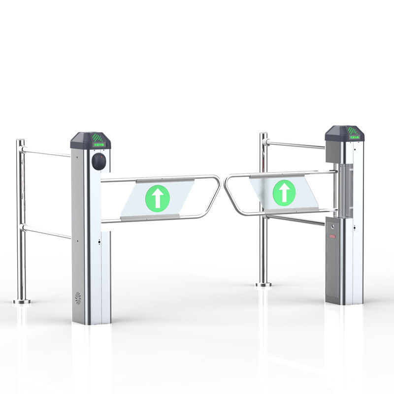 Automatic Optical Turnstile For Entrance Access control system gate Exit Supermarket Swing Gate Turnstile