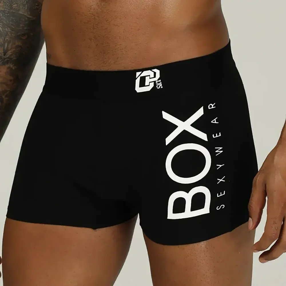 Mens Boxer Sexy Underwear Soft Long Boxershorts Cotton Soft Underpants Male Panties 3D Pouch Shorts Under Wear Pants Short