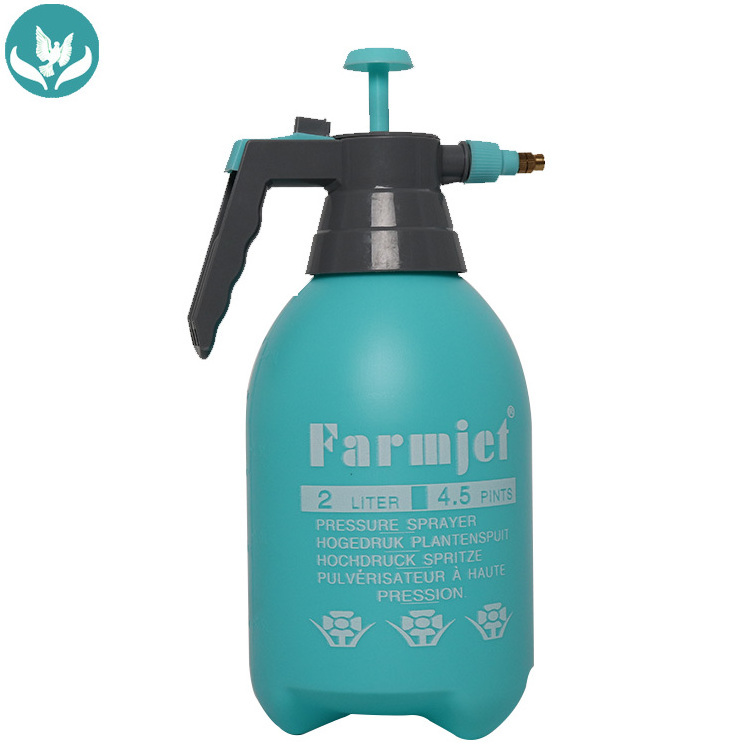 Farmjet 2L Manual High Pressure Pump Portable Domestic Garden Sprayer  For Plant Watering house sprayer