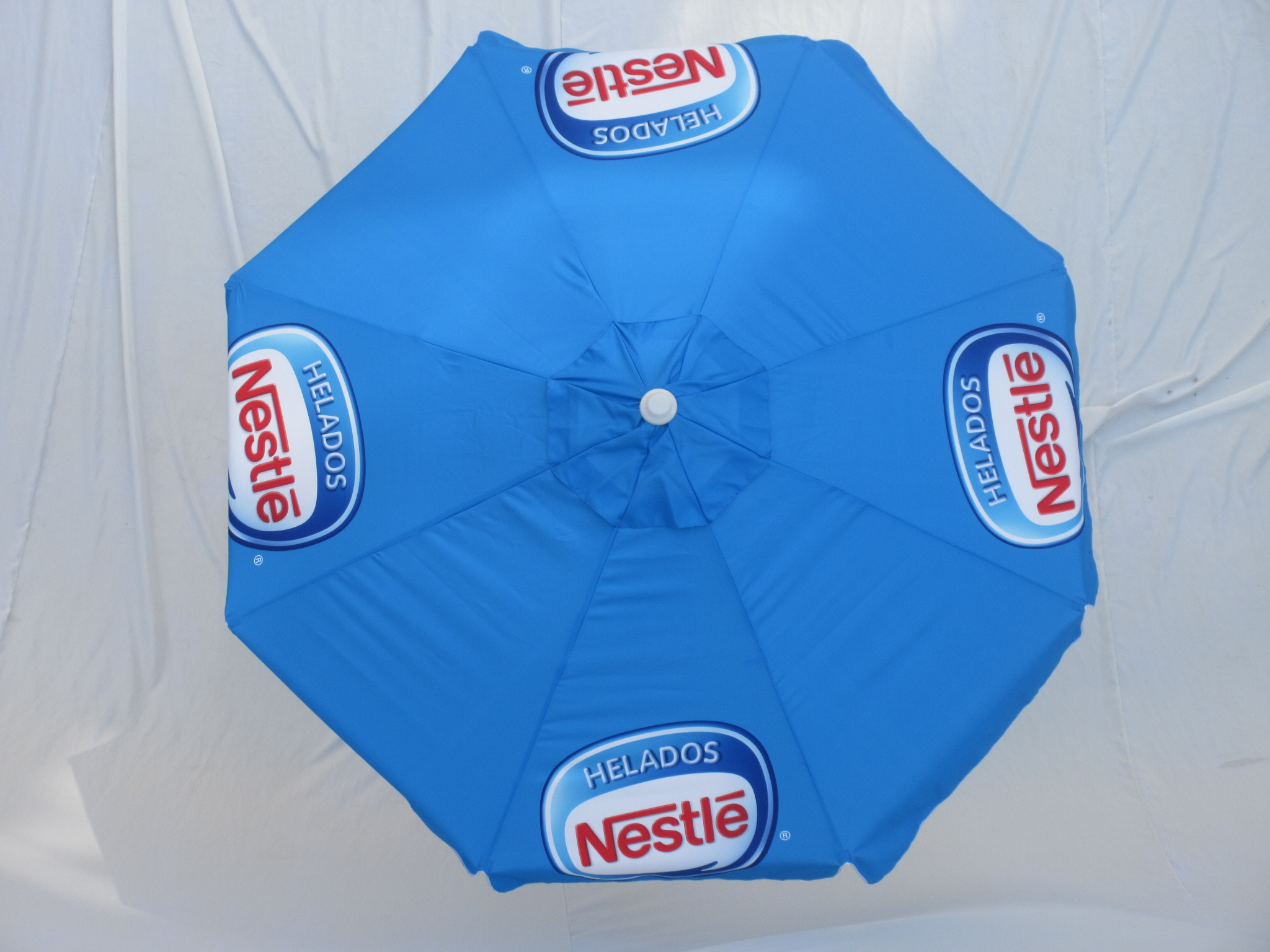 Outdoor patio parasol umbrella 3m round square promotional advertising umbrella parasol RPET fabric