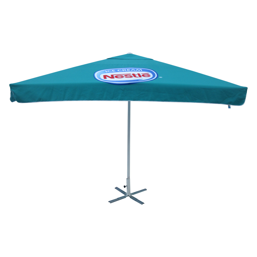 China Factory High Quality 3*3m UV Protection Sun Umbrella for Outdoor Use Hot Sale Outdoor Furniture