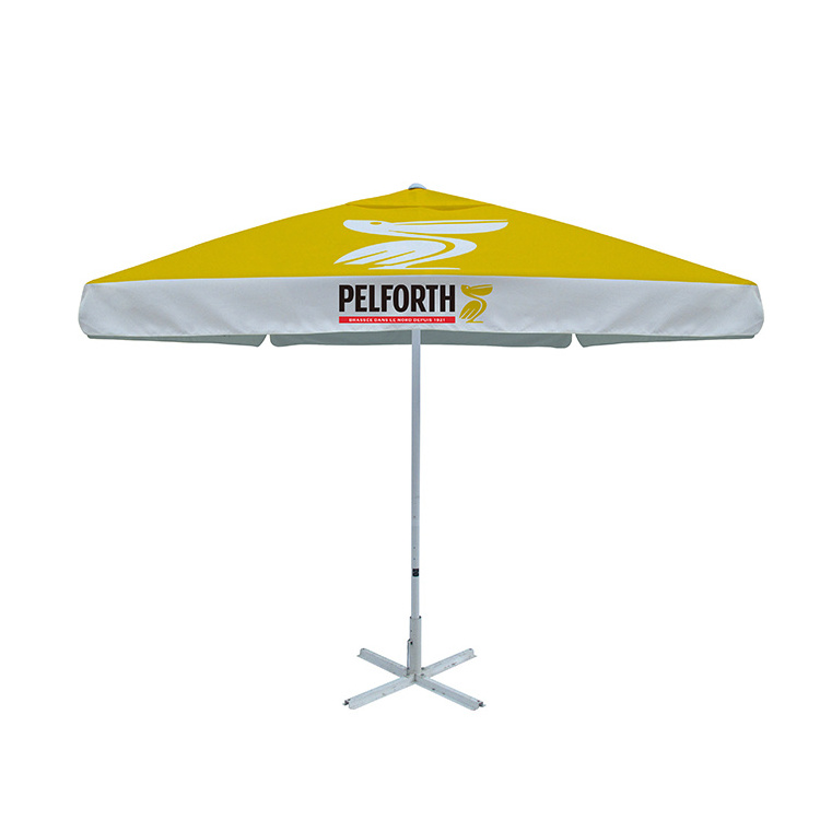 Leisure custom design beach sunshade umbrella outdoor furniture big shelter umbrella