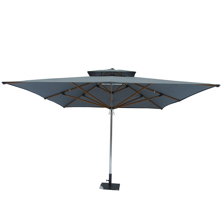 Umbrella light parasol aluminum cantilever umbrellas patio exterior beach large umbrella outdoor