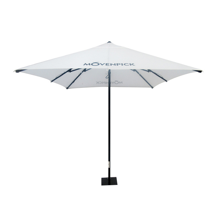 Aluminum patio parasol beach outdoor beer garden sun umbrella bistro restaurant