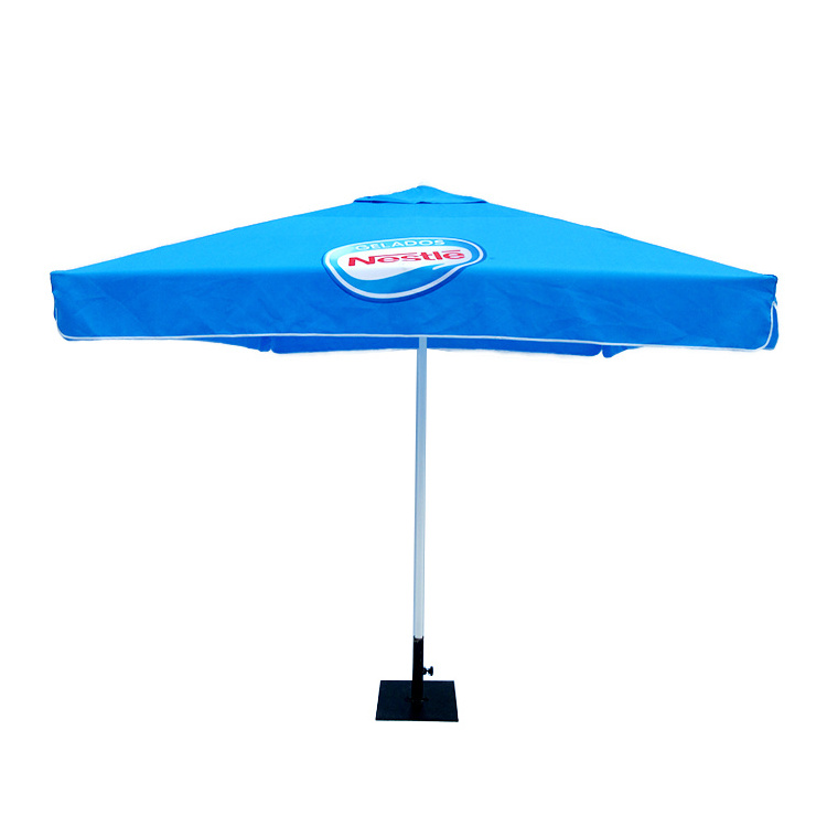 Aluminum patio parasol beach outdoor beer garden sun umbrella bistro restaurant