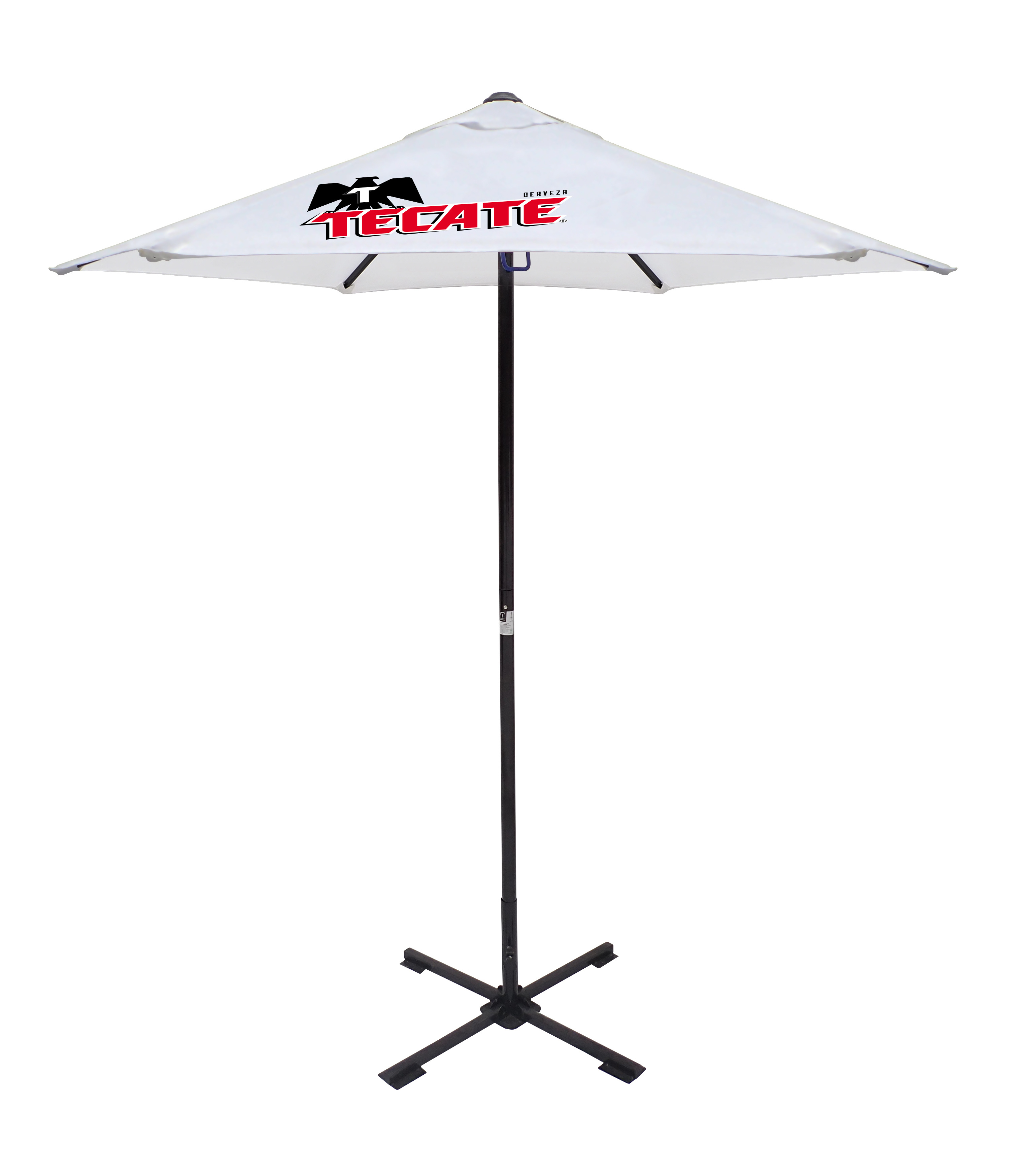 Hexagonal parasol umbrella  6ft 7ft Outdoor Beach Umbrella Parasol Garden Hotel Restaurant 100% RPET Fabric