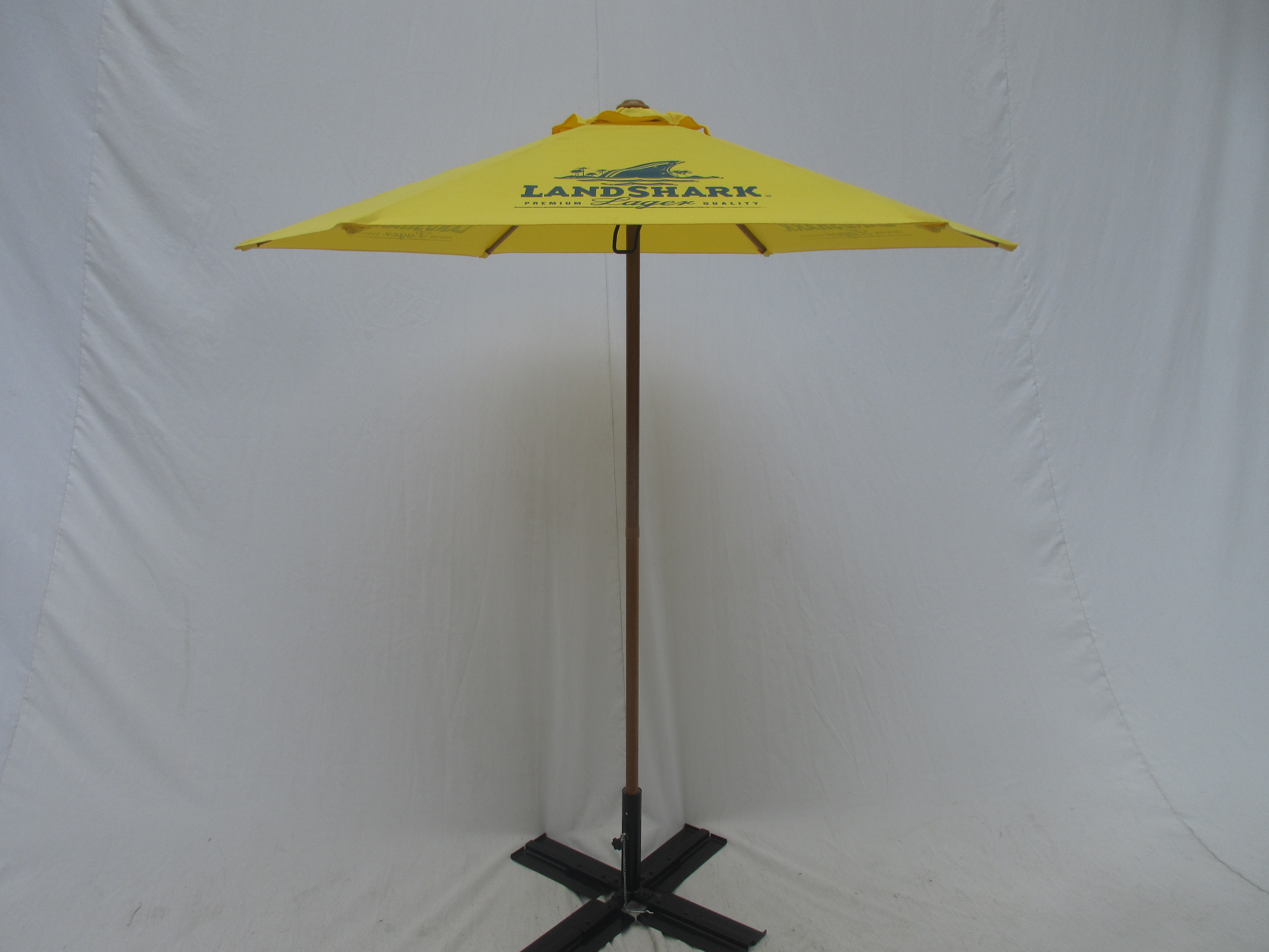 Hexagonal parasol umbrella  6ft 7ft Outdoor Beach Umbrella Parasol Garden Hotel Restaurant 100% RPET Fabric