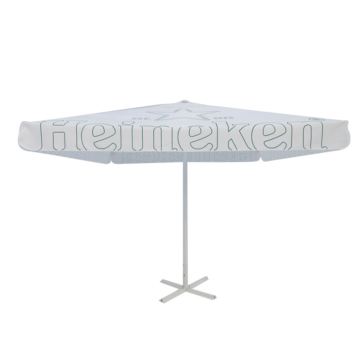 Outdoor Parasol Fashion Resistant Sustainable Repairable Furniture Umbrella with Logo