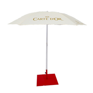 Custom Portable Sun Protected Beach Umbrella collapsible