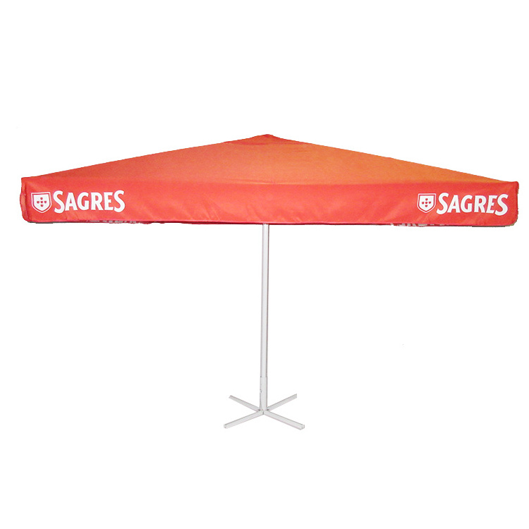 Outdoor Parasol Fashion Resistant Sustainable Repairable Furniture Umbrella with Logo