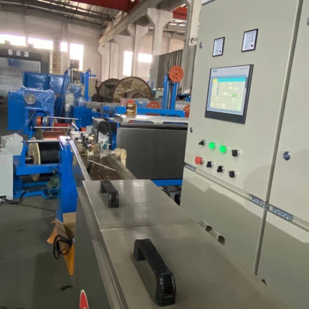 Wire Making Machine Process / silicon Rubber Cable Extrusion Production Line plastic extruder machine of silicon extruder