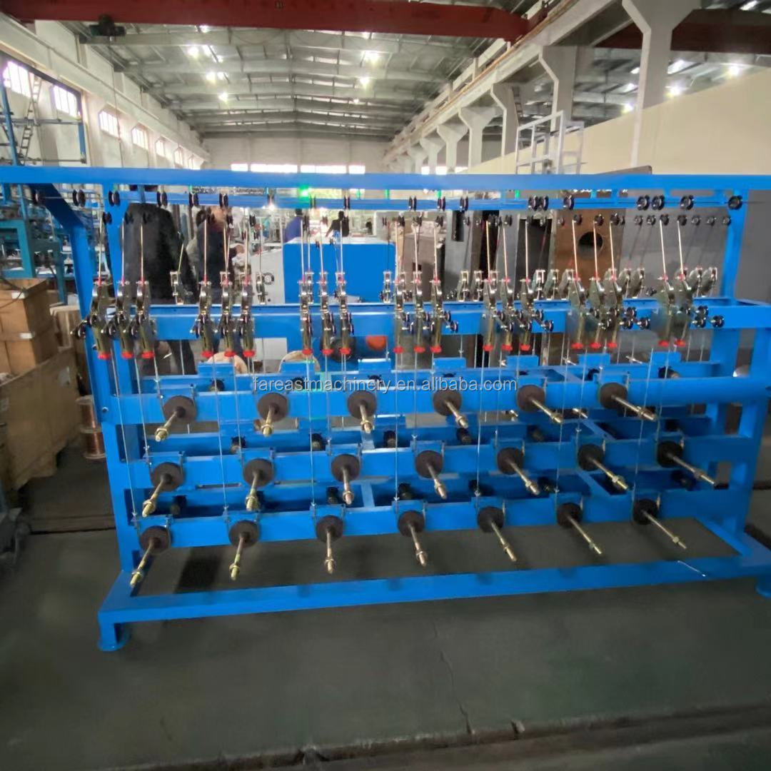 Single twist bunching machine cat 5/6/7 data cables making PLC Cantilever Electric Wire Single Twisting  Machine Manufacturer