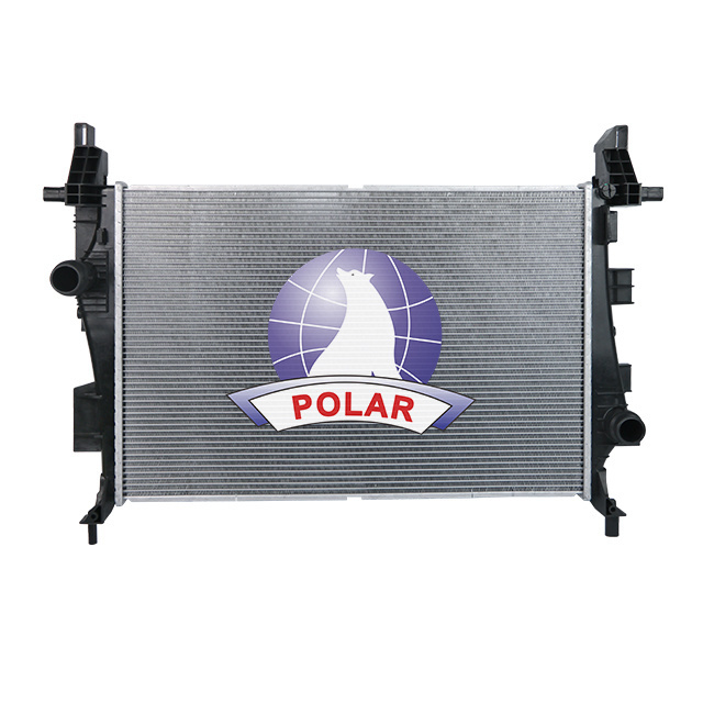 Wholesale production of Brazed aluminum core car radiator PA66 GF30 for Honda Civic