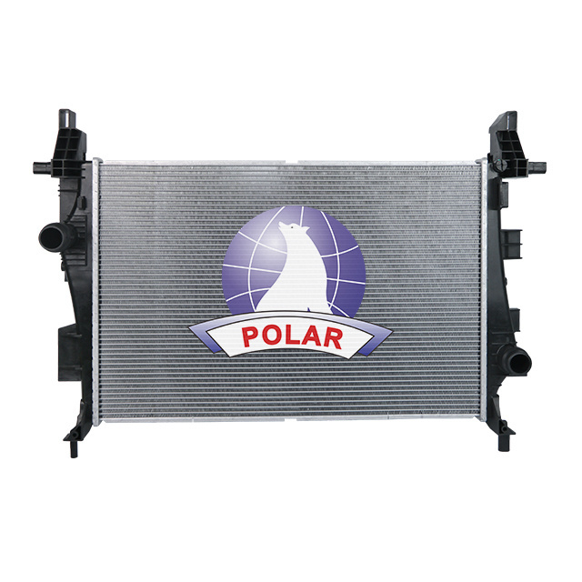 Wholesale production of Brazed aluminum core car radiator PA66 GF30 for Honda Civic