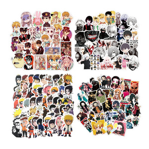 50 pcs/pack Anime Stickers DBZ My Academia Sailor Moon One piece For Car Laptop Motorcycle PS4 Phone