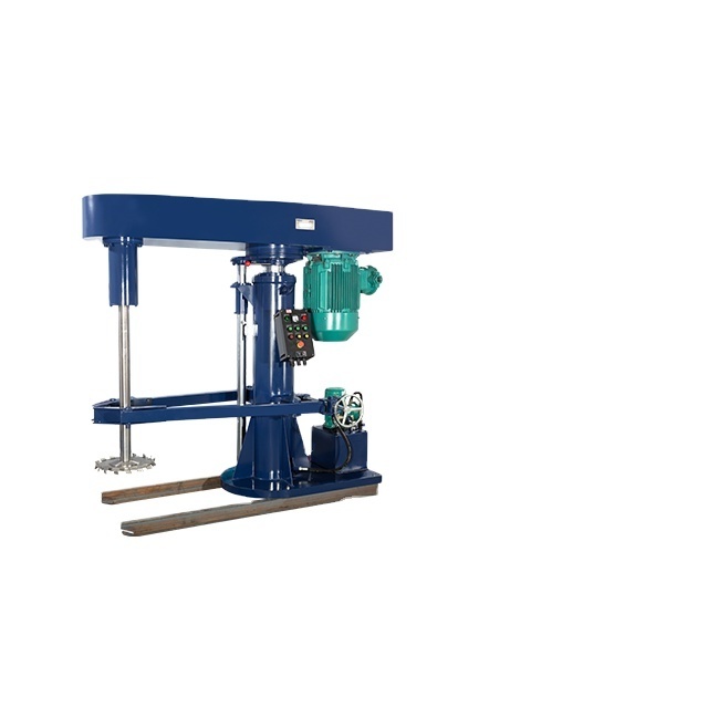 industrial mixing machine disperser, dissolver for paint pigment