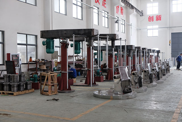 Car paint dispersion machine, paint mixing machine, paint mixer