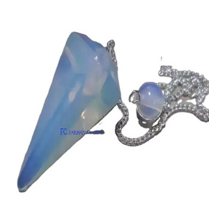 OPALITE PENDULUMS / GEMSTONE PENDULUMS/ CHAKRA REIKI HEALING PENDULUM BUY FROM FARHAN CRYSTAL