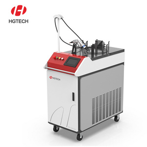 HGTECH Laser Hand Held Fiber Laser Welding Machine For Stainless Steel Continuous Weld Metal Alloy Hot Sale 1000w 1500w Used