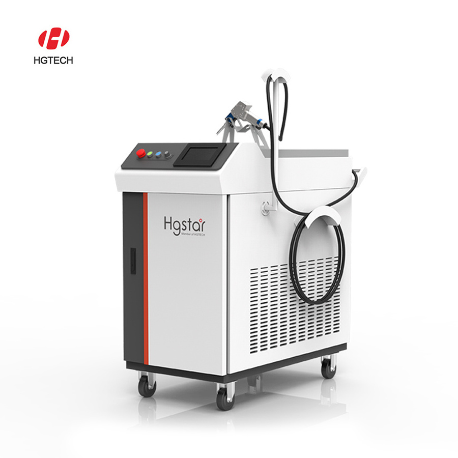 Hot Sale HGTECH Laser Cutting Welding Cleaning Machines 4 in 1 Laser Welding Machine For Metal Material In China