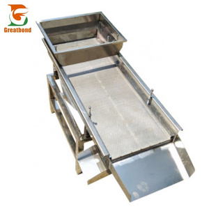 Good Quality Fram Agriculture Cleaning Corn Sorting Linear Sieves Separator Seed Processing Vibrating Screen Machine For Sale