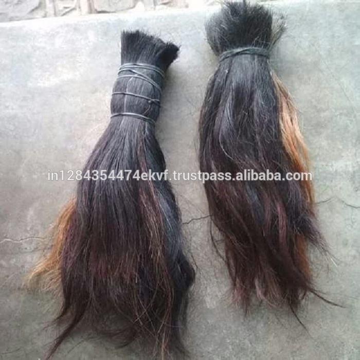 buffalo multi color tail hair