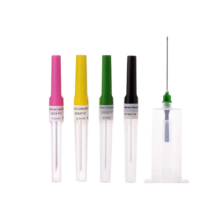 FarmaSino lancet needle butterfly blood collection needle for blood draw multi sample blood collection needles