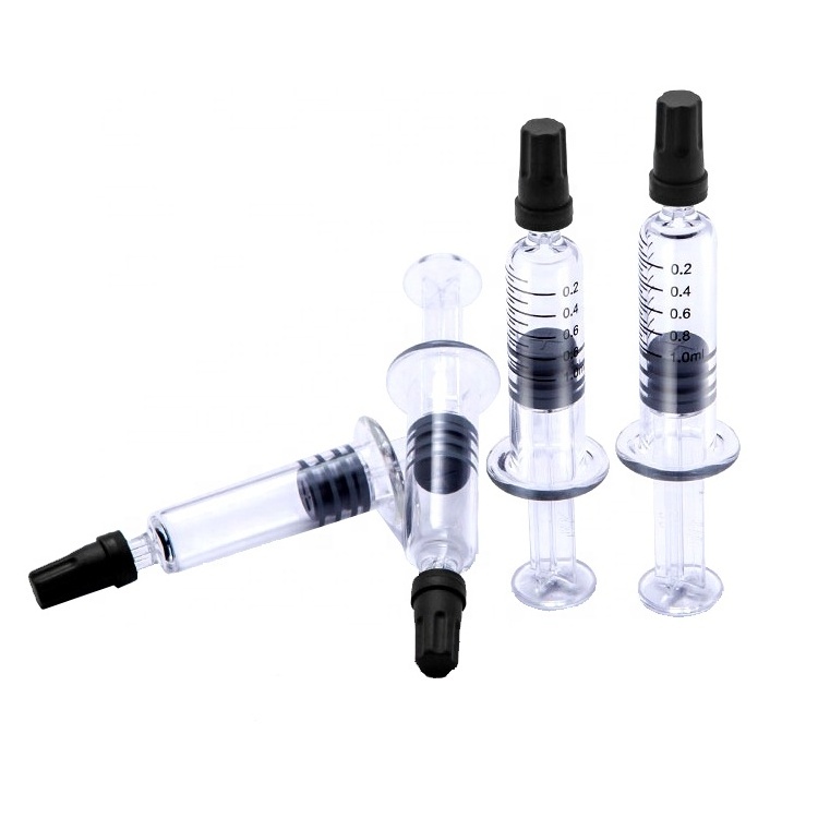 FarmaSino 1ml 2ml 3ml 5ml 10ml Luer Lock Prefilled Glass Syringe For Pharmaceutical