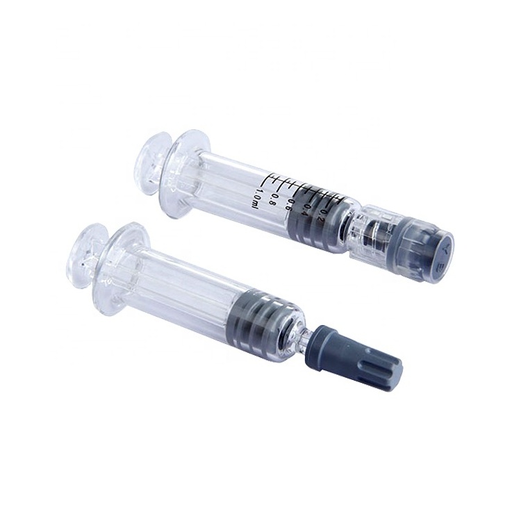 FarmaSino 1ml 2ml 3ml 5ml 10ml Luer Lock Prefilled Glass Syringe For Pharmaceutical