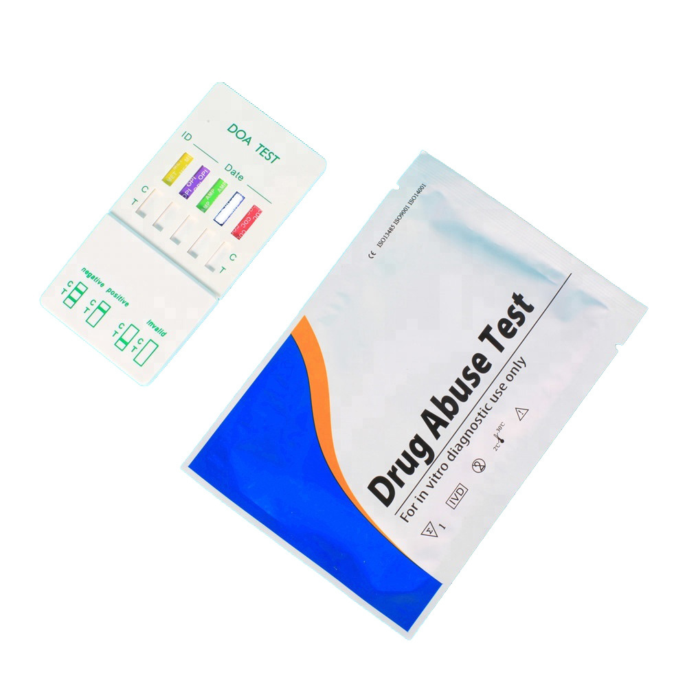 FarmaMed Drugtest Saliva Multi Drugtest Kit Multi K2 AMP, BAR, BZO, BUP, COC, KET, MET, MOR,OPI,MTD,OXY, PCP, TCA