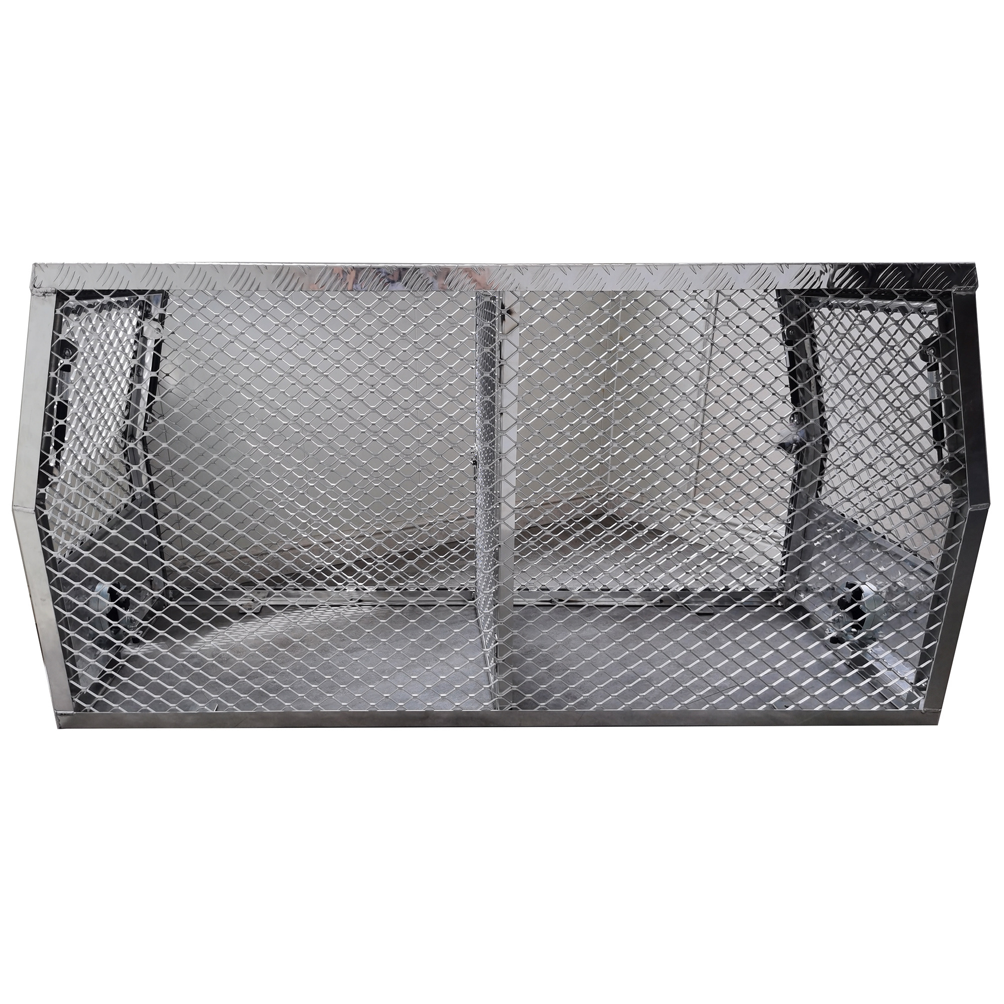 Truck Used Metal Animal Travel Carrier Dog Cage Aluminum Pet Box