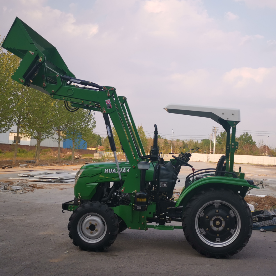 40 horse power 4 wheel drive tractor with front end loader farm tractor agricultural tractor