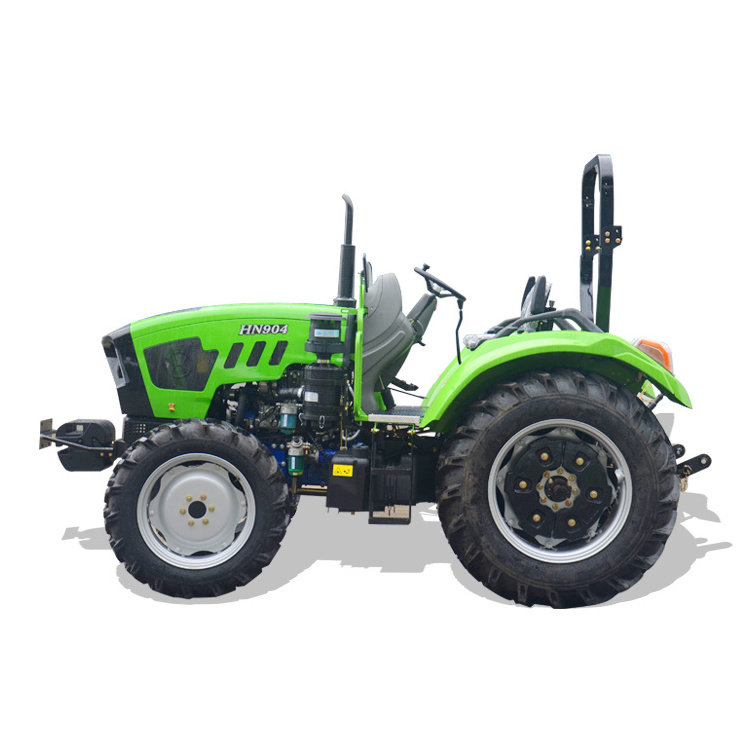 High quality compact small 60hp 50hp 40hp 30hp garden tractor with tiller for sale