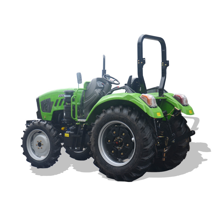 High quality compact small 60hp 50hp 40hp 30hp garden tractor with tiller for sale