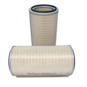 manufacturer pleated Industrial Dust removal powder Gas Turbine Cellulose Air Filter Cartridge