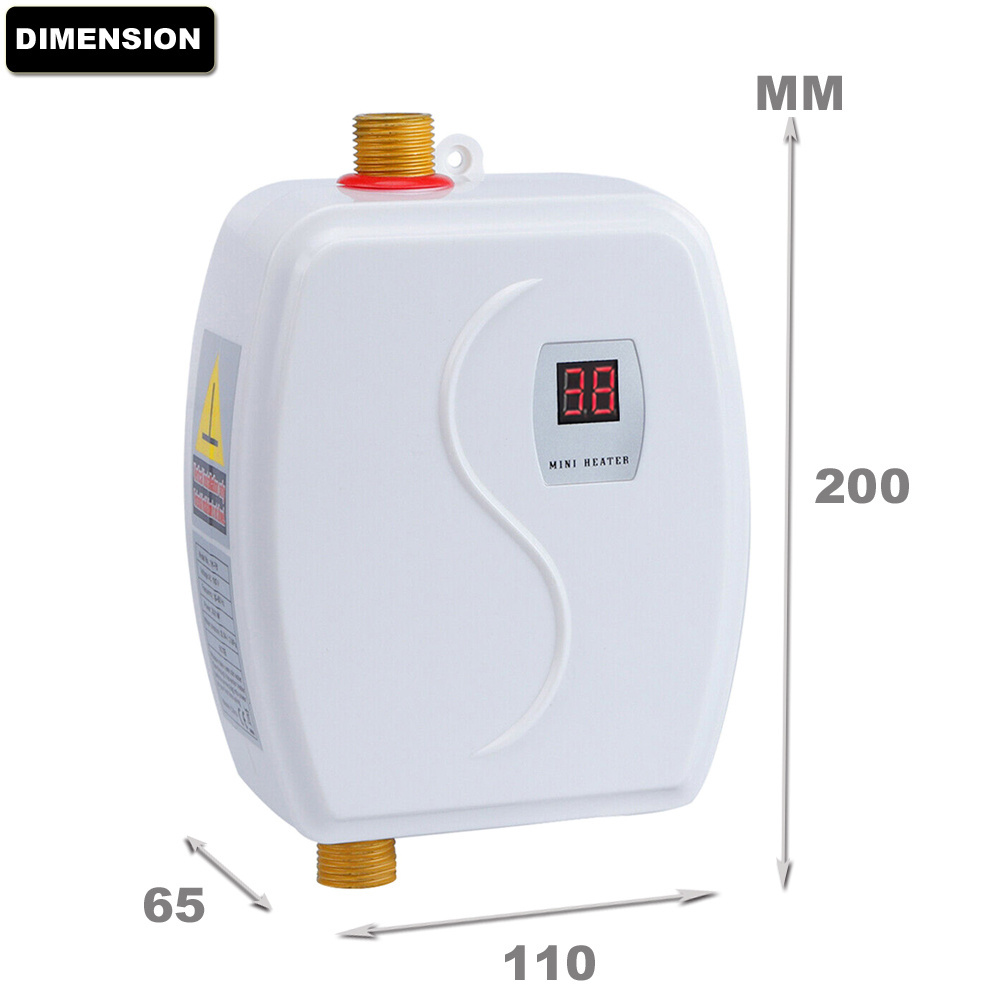 Tankless Hot Water Heater 110 Volt Calentador Aguacalentador Agua 110 Calentador Electrico De Agua De 110