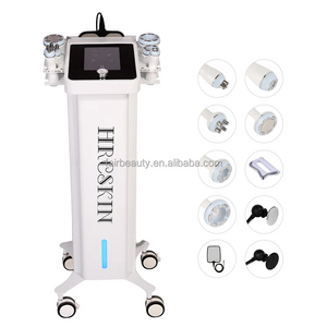 New Facial Massage 9 in 1 RF Vacuum Fat Slimming Equipment 448khz Cet Ret Cellulite Reduction 40k Cavitation Machine