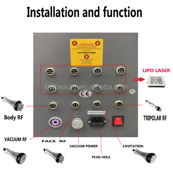 FAIR High Quality Ultra Cavitation Professional Machine/cavitation Rf Slimming Device Cavitation