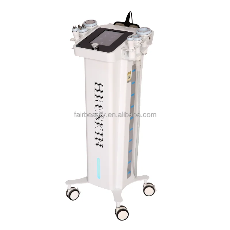 New Facial Massage 9 in 1 RF Vacuum Fat Slimming Equipment 448khz Cet Ret Cellulite Reduction 40k Cavitation Machine